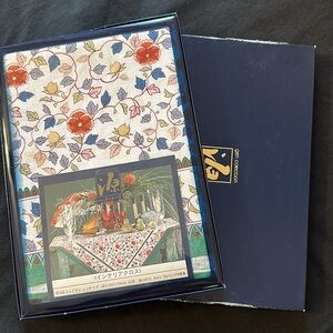 NWT Japanese Gen Collection Linen Tablecloth